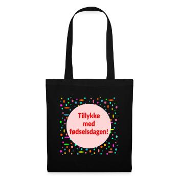 Happy Birthday - Tote Bag - black - Front