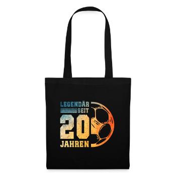 20th Birthday Football 20 Years Young Man - Tote Bag - black - Front