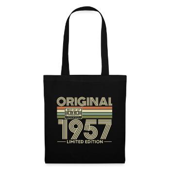Original 1957 Édition Limitée Rétro - Sac en tissu - noir - Devant
