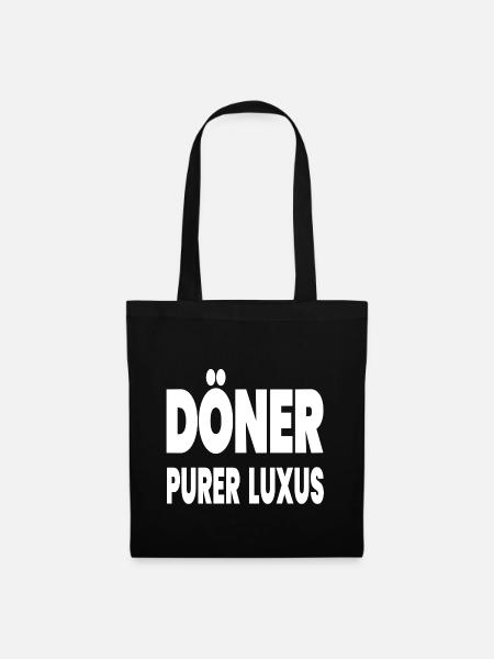 Döner - Stoffbeutel - Schwarz