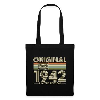 Original 1942 Édition Limitée Retro - Sac en tissu - noir - Devant
