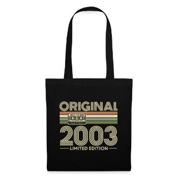 Original 2003 Édition limitée Retro - Sac en tissu - noir - Devant