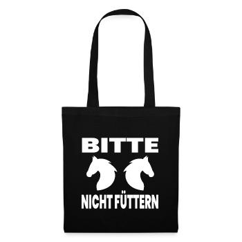 horses - Tote Bag - black - Front