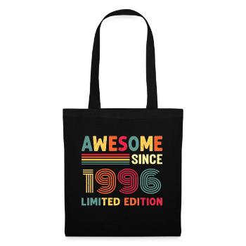 30e anniversaire du millésime 1996 - Sac en tissu - noir - Devant