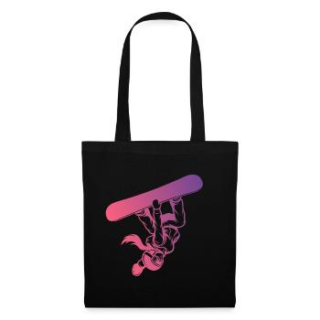 Slopestyle Salto Freestyle Sports d’hiver - Sac en tissu - noir - Devant
