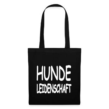 canine - Sac en tissu - noir - Devant