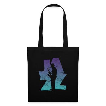 Jazz Saxophonist - Tote Bag - black - Front