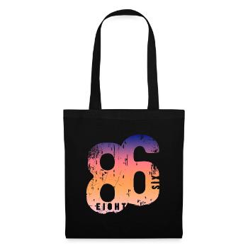 86 Eight Six 1986 - Tote Bag - black - Front