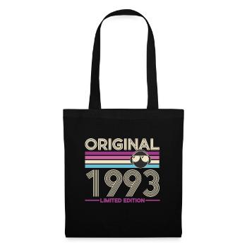 Original 1993 Limited Edition Retro - Stoffbeutel - Schwarz - Vorne