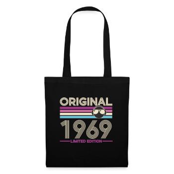 Originale Vintage-Edition von 1969 - Stoffbeutel - Schwarz - Vorne