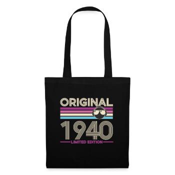 Originale limitierte Edition von 1940 - Stoffbeutel - Schwarz - Vorne
