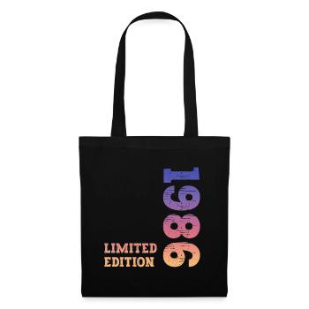 1986 Limited Edition Birthday - Tote Bag - black - Front