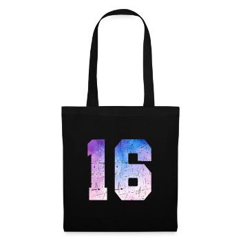 Issue 16 – 16th Anniversary Gift - Tote Bag - black - Front