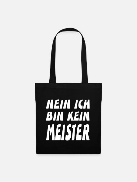 Meister - Stoffbeutel - Schwarz