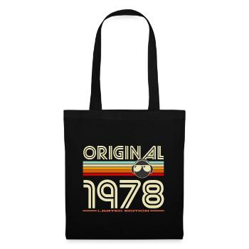 Originale 1978 Retro Casque - Sac en tissu - noir - Devant