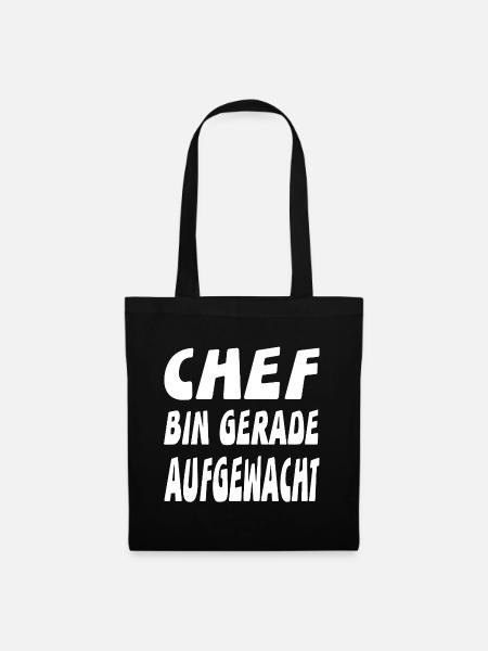 Chef - Stoffbeutel - Schwarz