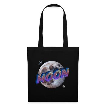 Moon - Outer Space Series - Tote Bag - black - Front