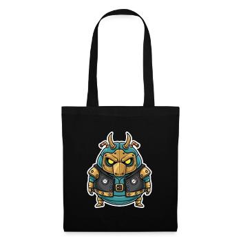 Scarabée Contremaître Steampunk Veste et Manomètre - Sac en tissu - noir - Devant