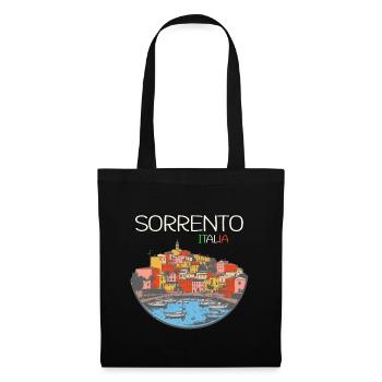 Sorrente - Sac en tissu - noir - Devant