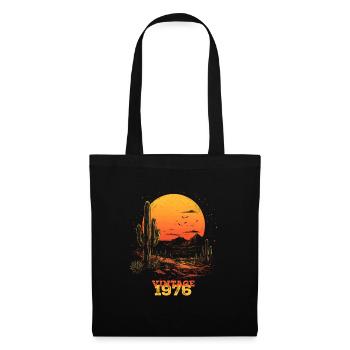 1976 vintage - Tote Bag - black - Front