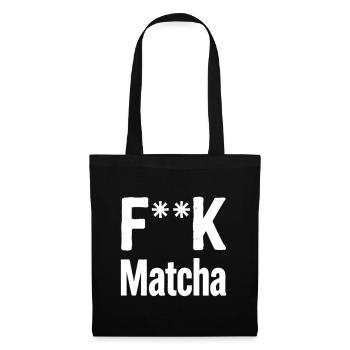 Matcha Rebellion T-shirt - Stoffbeutel - Schwarz - Vorne