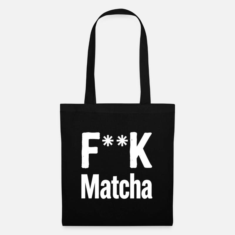 Matcha Rebellion T-shirt - Stoffbeutel - Schwarz