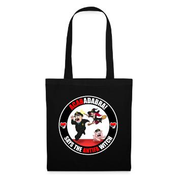 The Antifa Witch - Police - Sac en tissu - noir - Devant