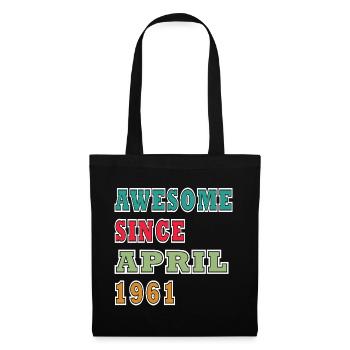 Brilliant since April 1961 - Tote Bag - black - Front
