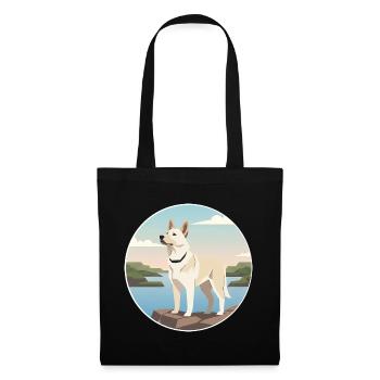 Gardien de l’estuaire : Can de Palleiro - Sac en tissu - noir - Devant