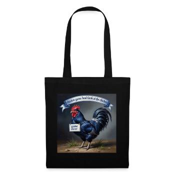 chicken game - Tote Bag - black - Front