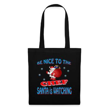 SANTA CHEF - Tote Bag - black - Front