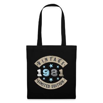 Vintage 1981 - Tote Bag - black - Front