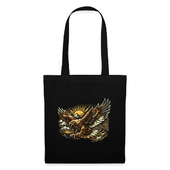 Majestic Golden Eagle Kazakh - Tote Bag - black - Front