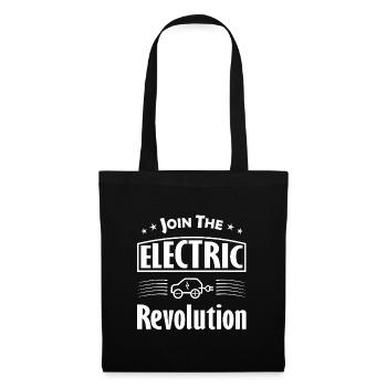 Join The Electric Revolution - Tote Bag - black - Front