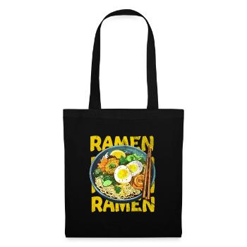 Ramen - Sac en tissu - noir - Devant