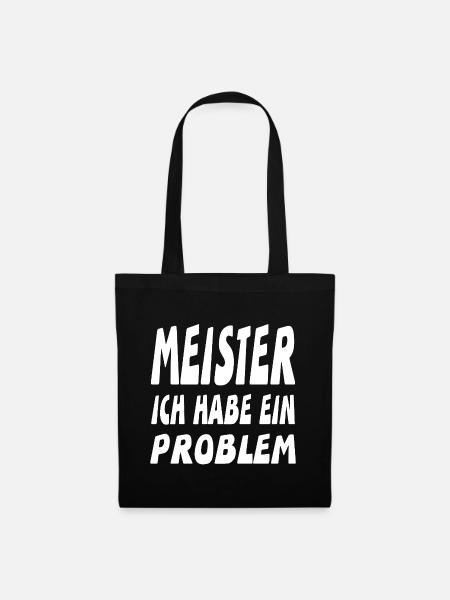 Meister - Stoffbeutel - Schwarz