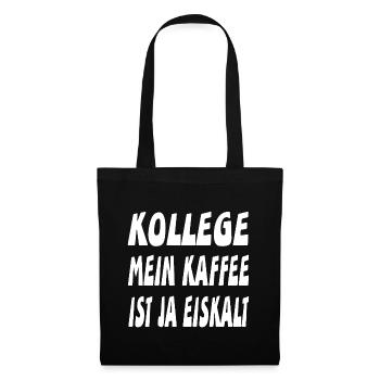 Kollege - Stoffbeutel - Schwarz - Vorne