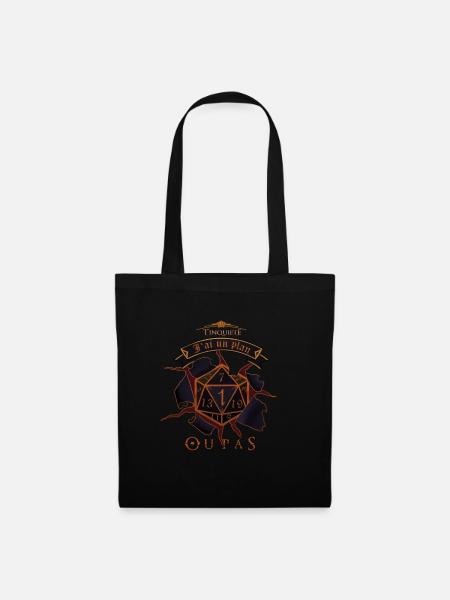 T'inquiète, j'ai un plan ! .... Ou pas ... - Sac en tissu - noir