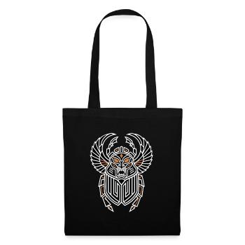 Egyptian Scarab Wing Divine Totem - Tote Bag - black - Front