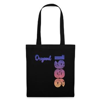 Millésime 1986 - Sac en tissu - noir - Devant