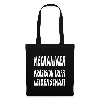 Mechaniker - Stoffbeutel - Schwarz - Vorne
