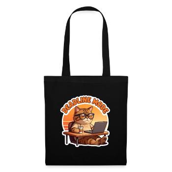 Chat in the Office in Deadline Mode - Tote Bag - black - Front