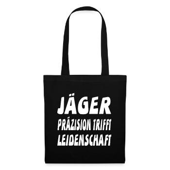 Jäger - Stoffbeutel - Schwarz - Vorne