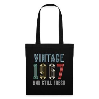 Millésime 1967 - Sac en tissu - noir - Devant