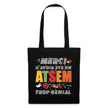 Thank you for being an ATSEM too awesome Gift - Tote Bag - black - Front