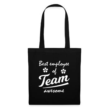 Meilleure équipe d’employés Géniale - Sac en tissu - noir - Devant