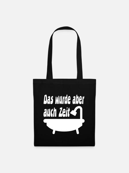 Baden - Stoffbeutel - Schwarz