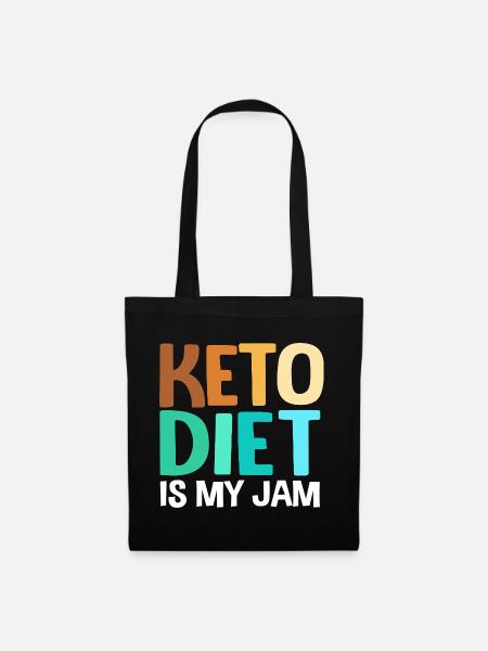 Keto - Stoffbeutel - Schwarz