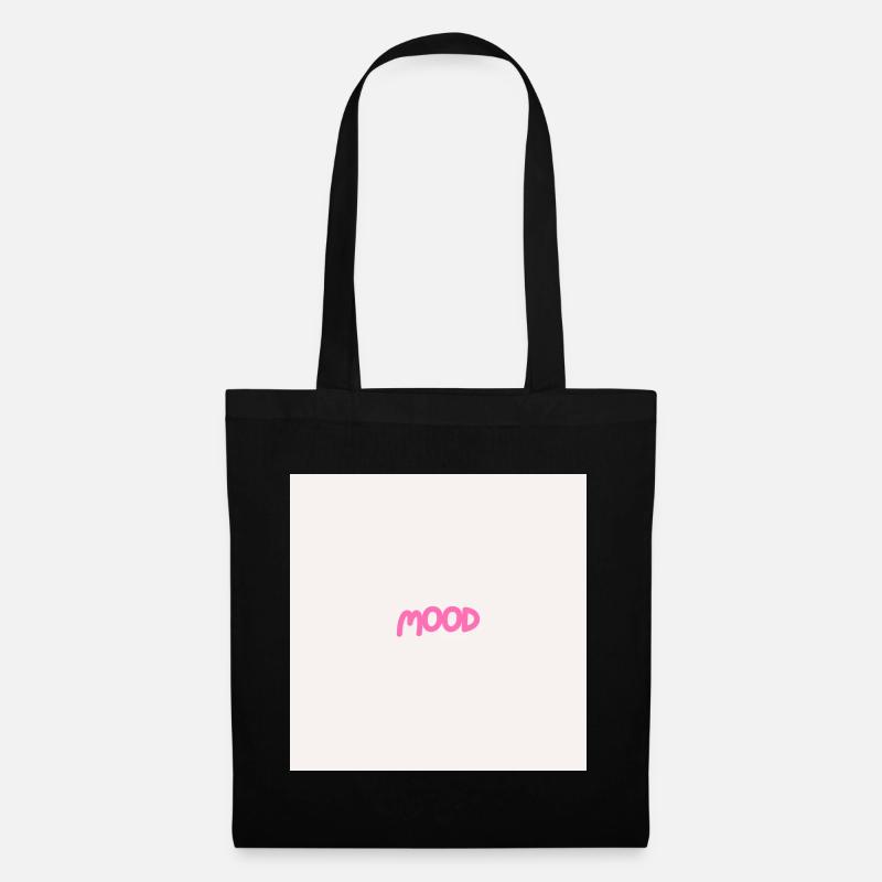 "MOOD" Grafik-T-Design - Stoffbeutel - Schwarz