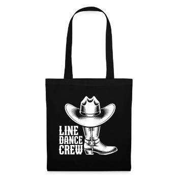 Line Dance Crew Western Flair - Tote Bag - black - Front